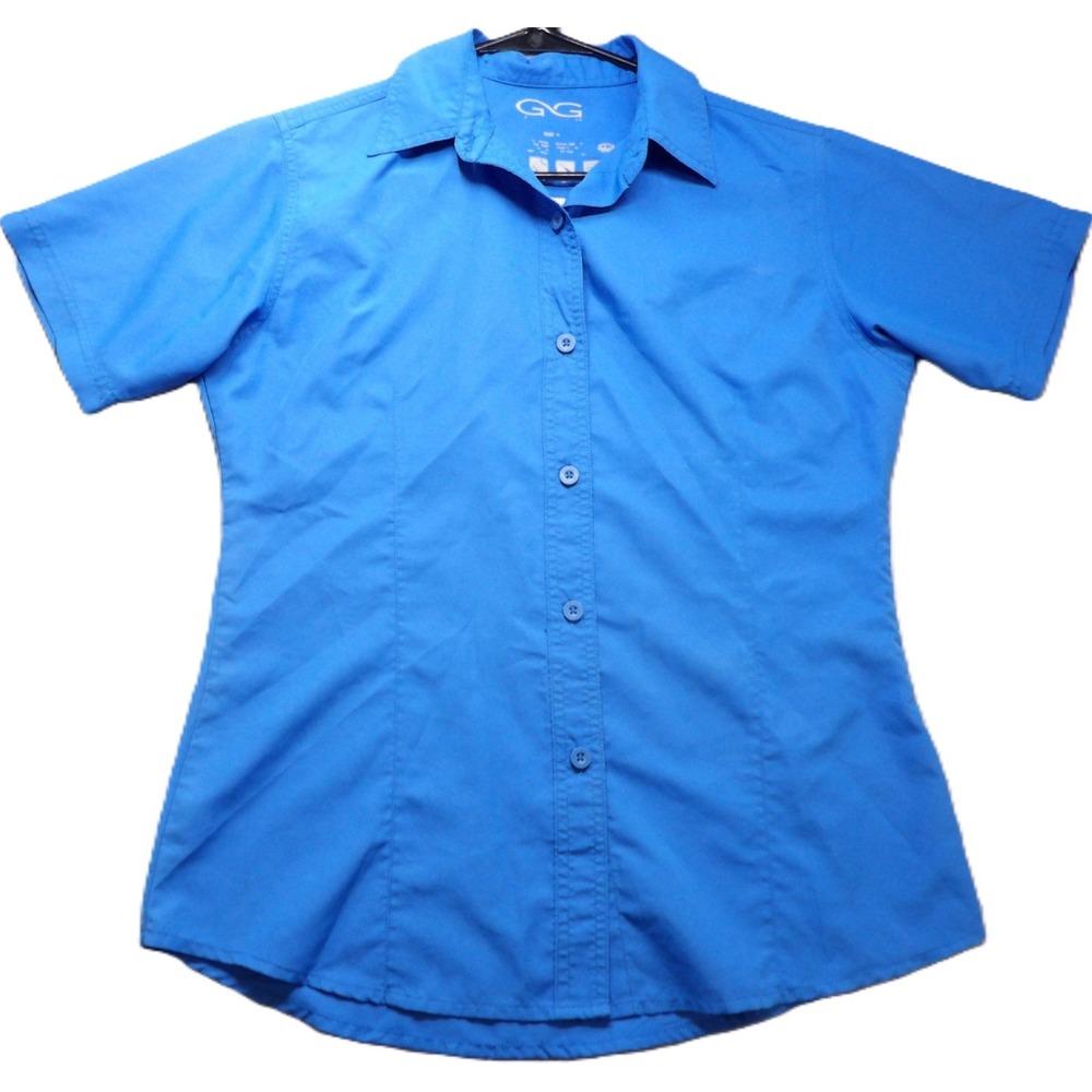 Game Guard Original Vented Microfiber Shirt Women Azure Small S UPF 50+ Outdoors